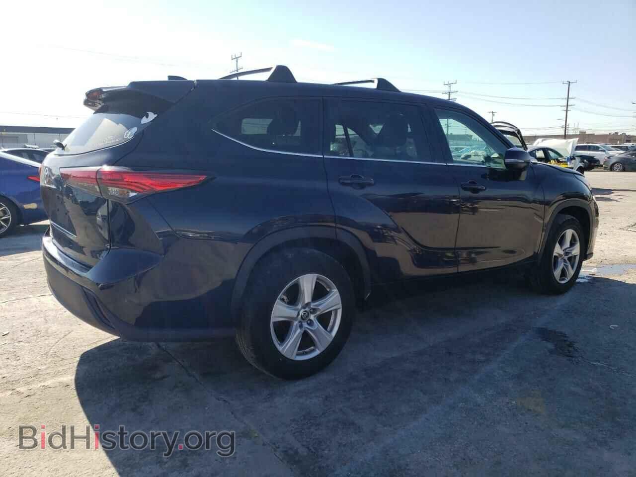 2021 TOYOTA HIGHLANDER - VIN: 5TDCZRAH7MS527418 - Фото 3