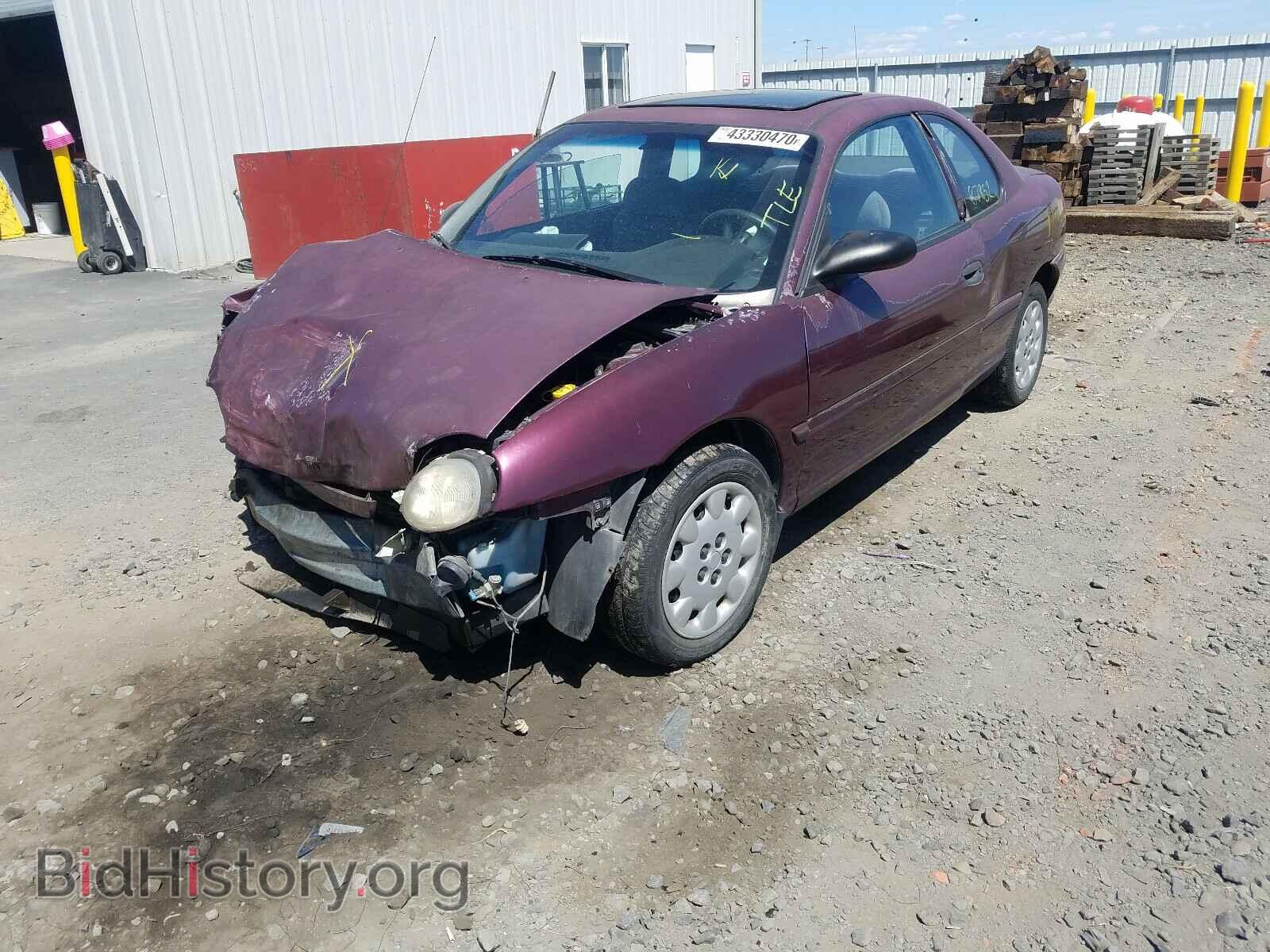 1999 DODGE NEON - VIN: 1B3ES42C2XD127349 - Фото 2