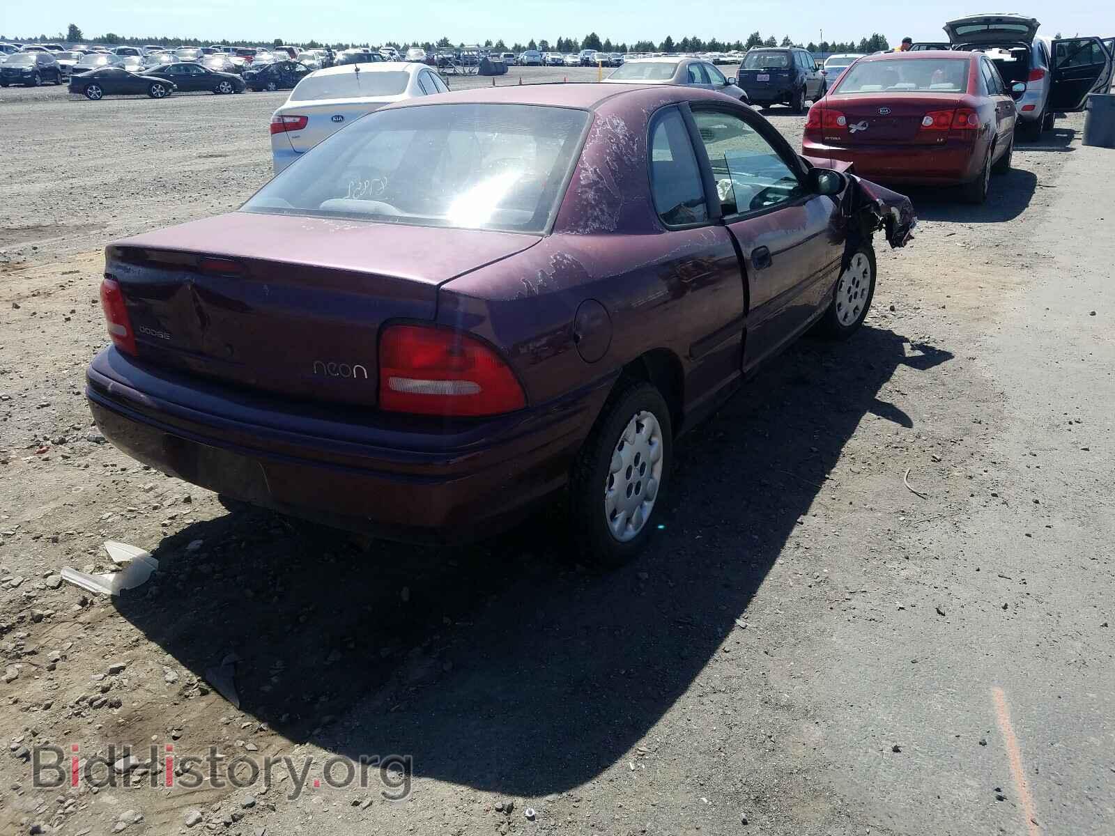1999 DODGE NEON - VIN: 1B3ES42C2XD127349 - Фото 3