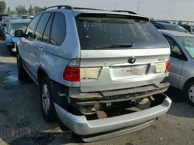 2005 BMW X5 - VIN: 5UXFA13565LY03680 - Фото 3