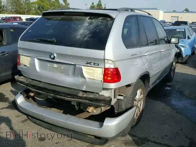 2005 BMW X5 - VIN: 5UXFA13565LY03680 - Фото 4