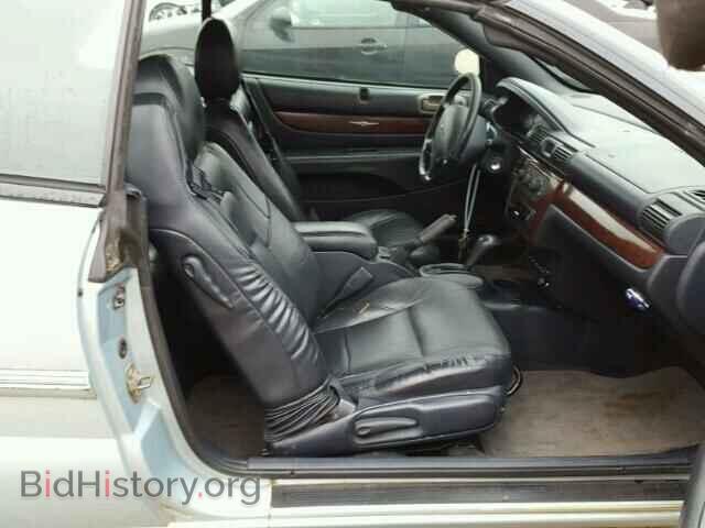 2002 CHRYSLER SEBRING - VIN: 1C3EL65R42N293869 - Фото 5