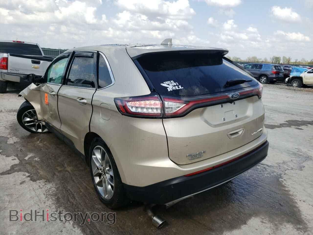 2017 FORD EDGE - VIN: 2FMPK4K83HBC21052 - Photo 3