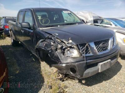 2007 Nissan FRONTIER Frontier C, black — VIN 1N6AD09UX7C455555, Copart