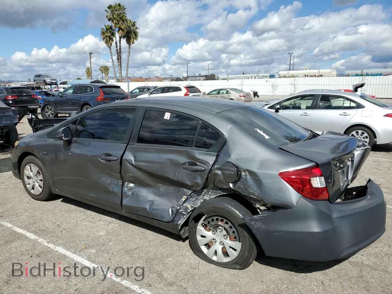2012 HONDA CIVIC - VIN: 19XFB2F50CE372159 - Фото 2