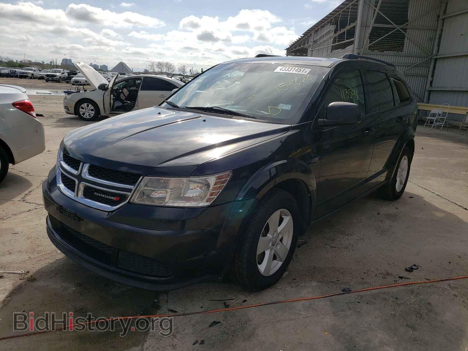 2014 DODGE JOURNEY - VIN: 3C4PDCAB1ET154828 - Фото 2