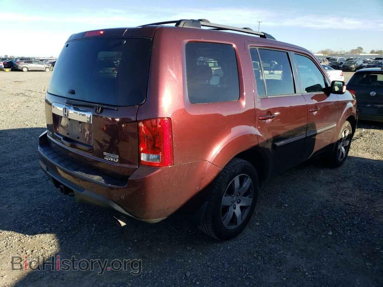 2013 HONDA PILOT - VIN: 5FNYF4H96DB060707 - Фото 3