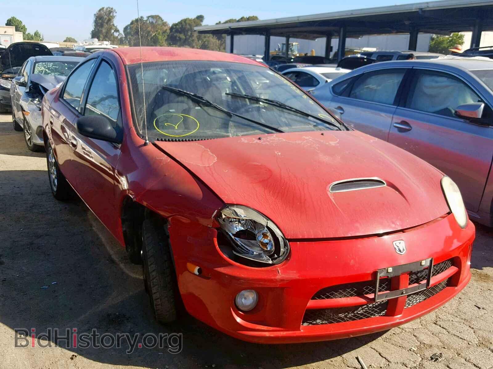 Photo 1B3ES56C65D149237 - DODGE NEON 2005