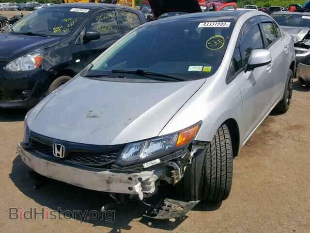 2012 HONDA CIVIC - VIN: 2HGFB6E5XCH700265 - Фото 2