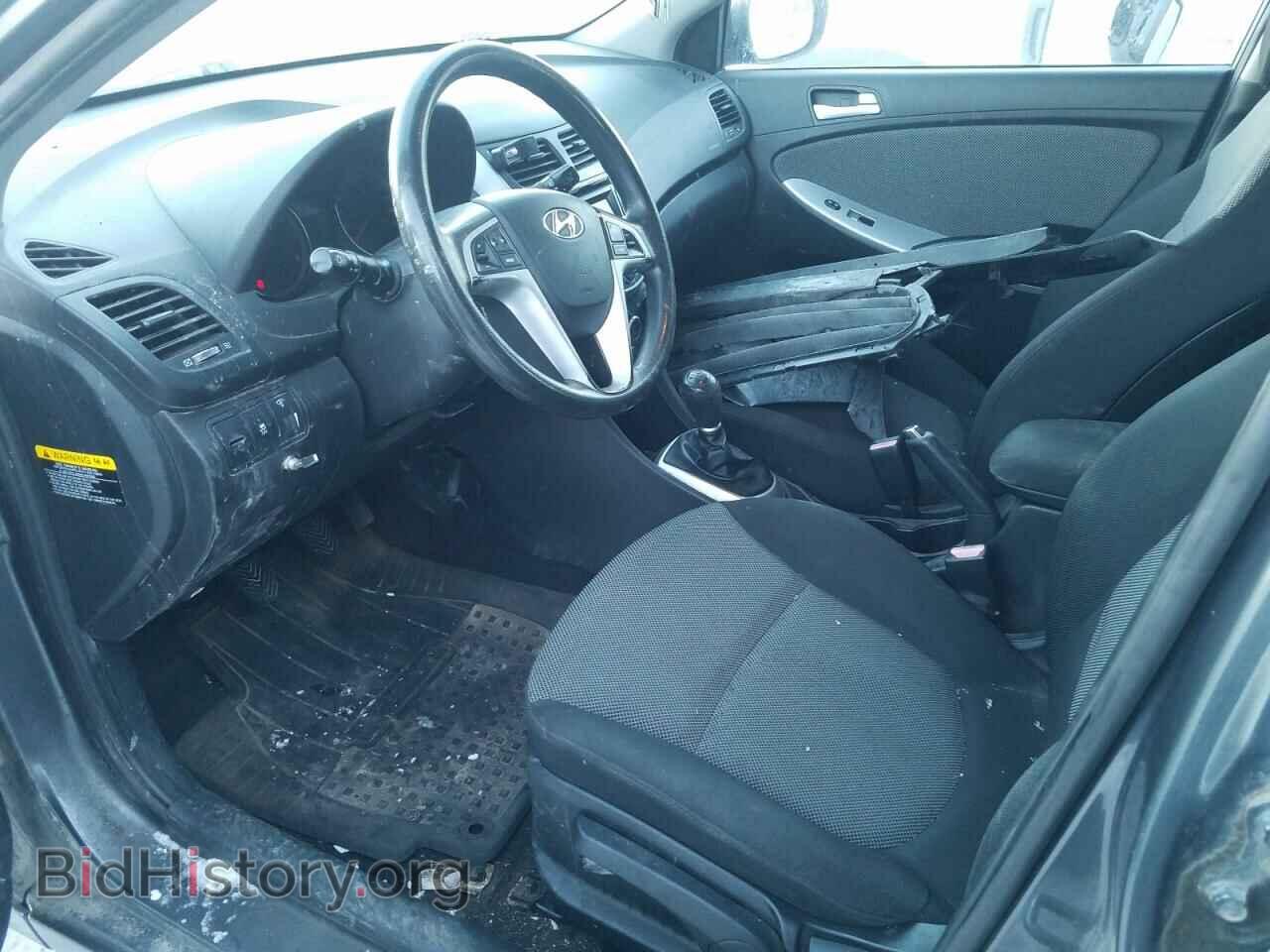 2012 HYUNDAI ACCENT - VIN: KMHCT5AE1CU017362 - Фото 7