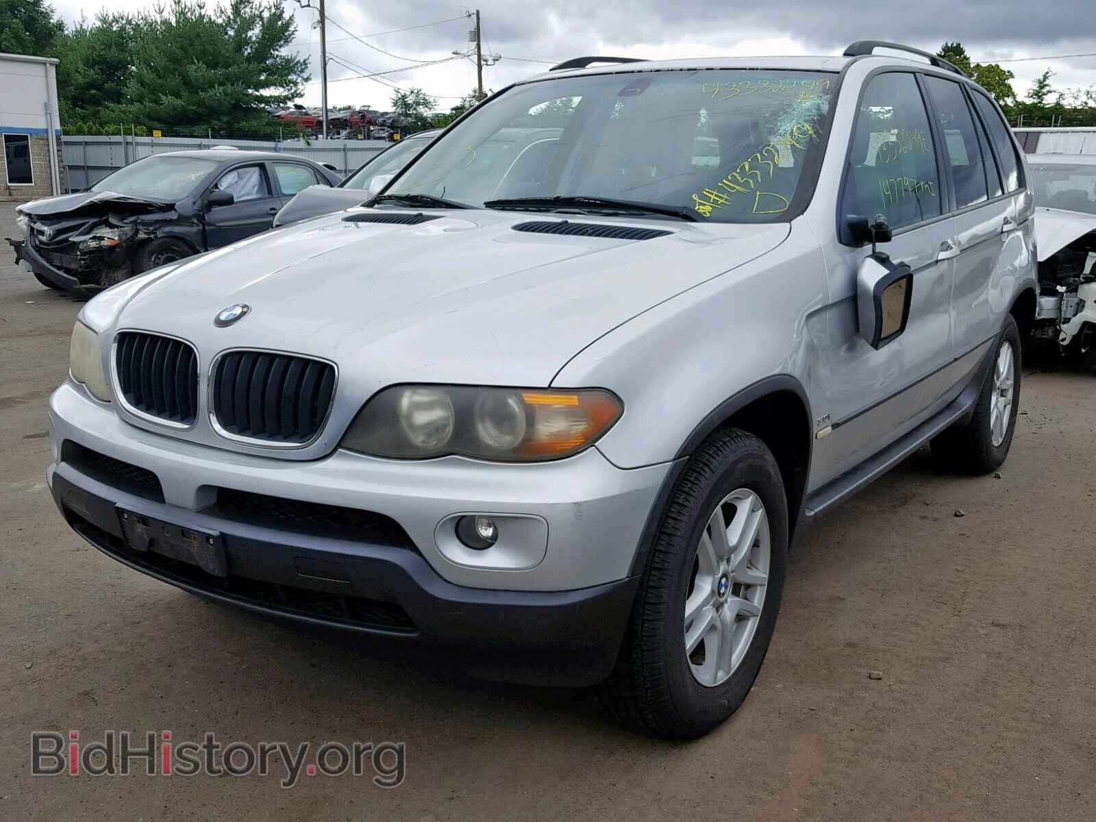 2005 BMW X5 - VIN: 5UXFA13595LU47659 - Фото 2