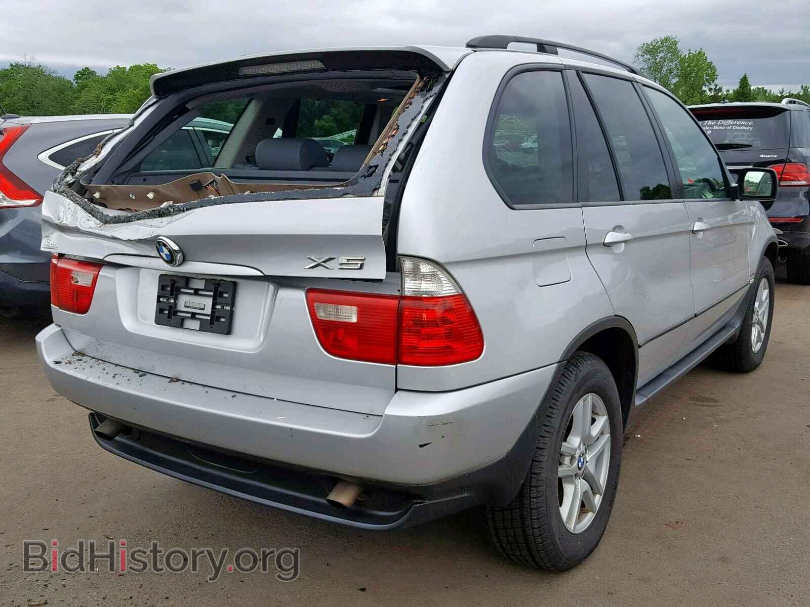 2005 BMW X5 - VIN: 5UXFA13595LU47659 - Фото 4
