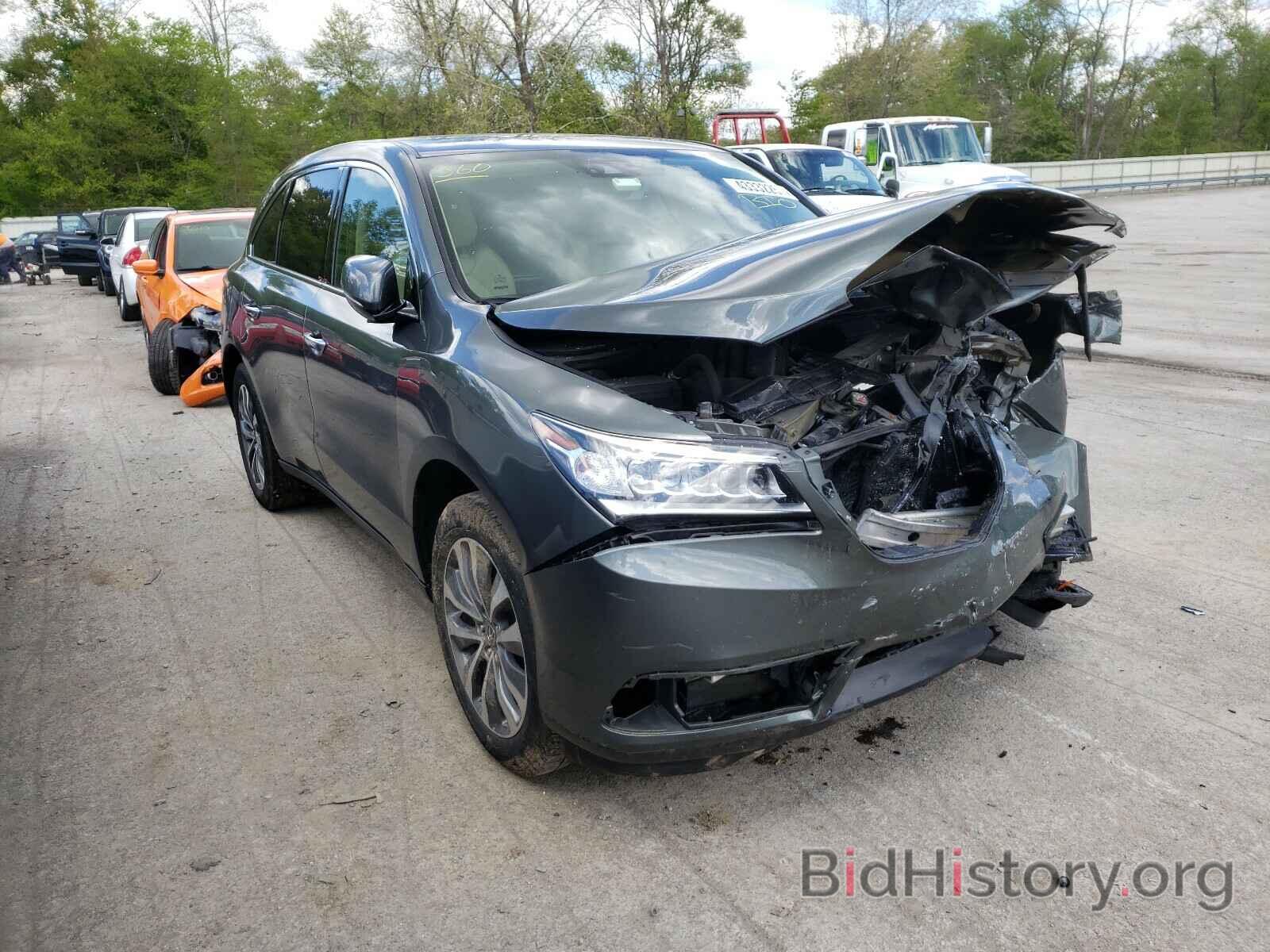 Photo 5FRYD4H4XGB023608 - ACURA MDX 2016