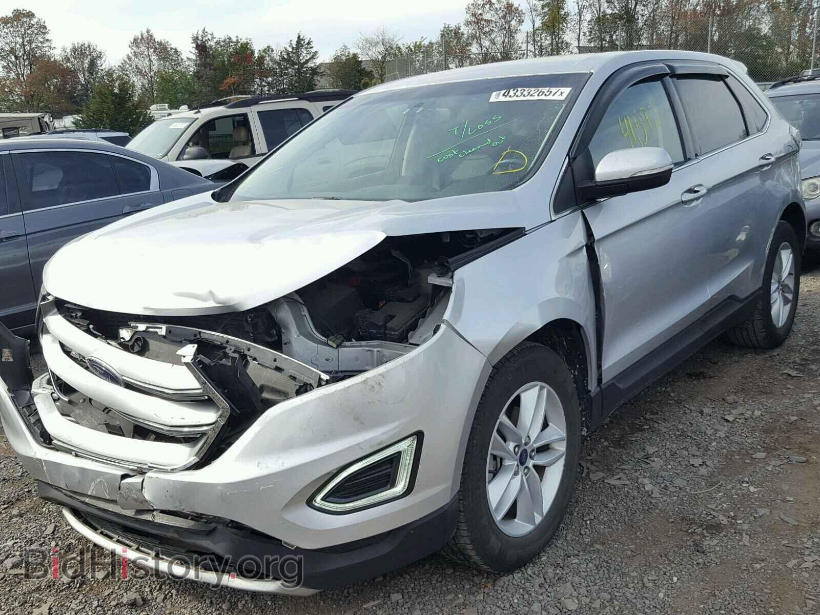2015 FORD EDGE - VIN: 2FMTK3J86FBB33197 - Фото 2