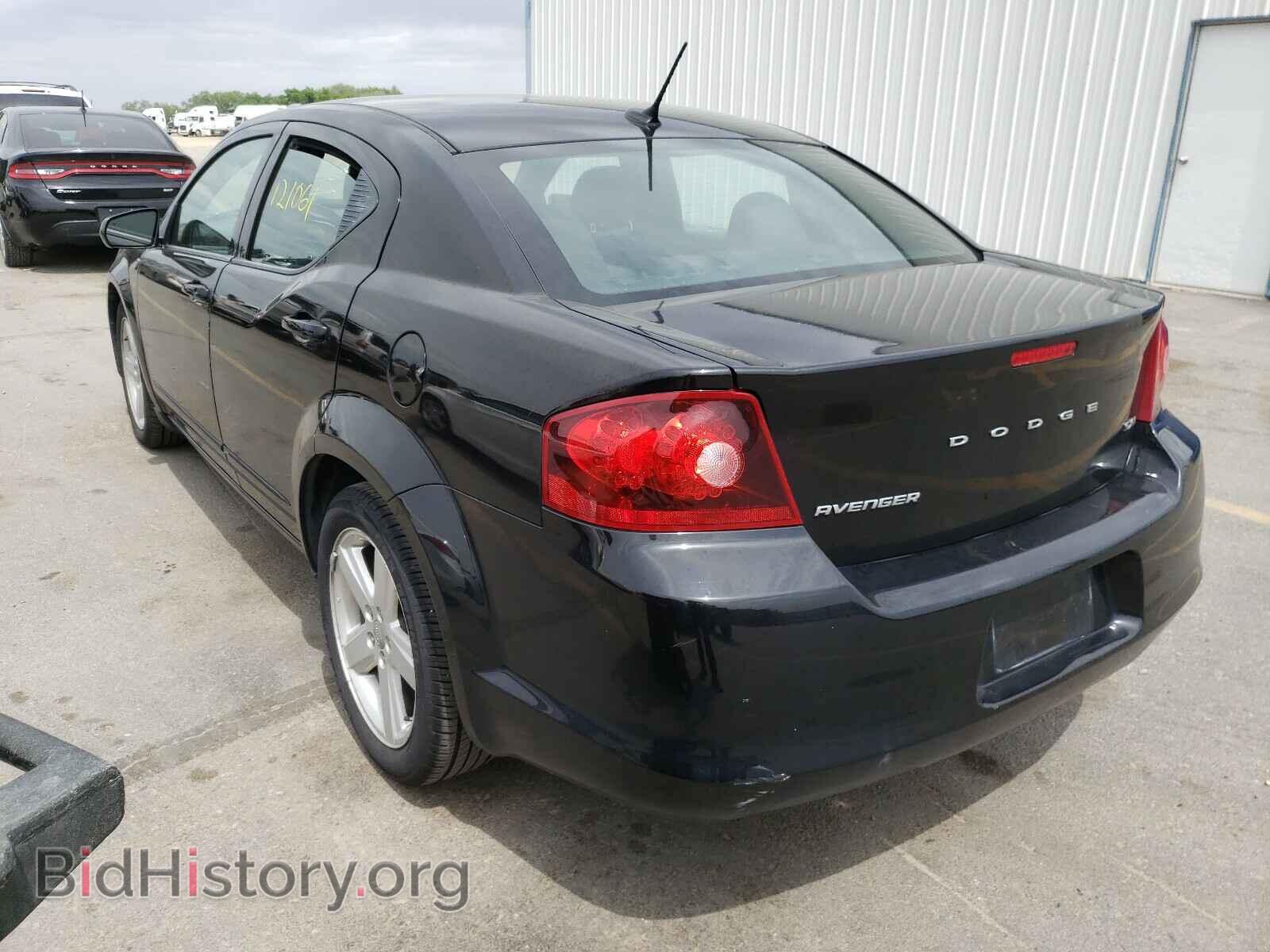 2013 DODGE AVENGER - VIN: 1C3CDZCB5DN709586 - Фото 3