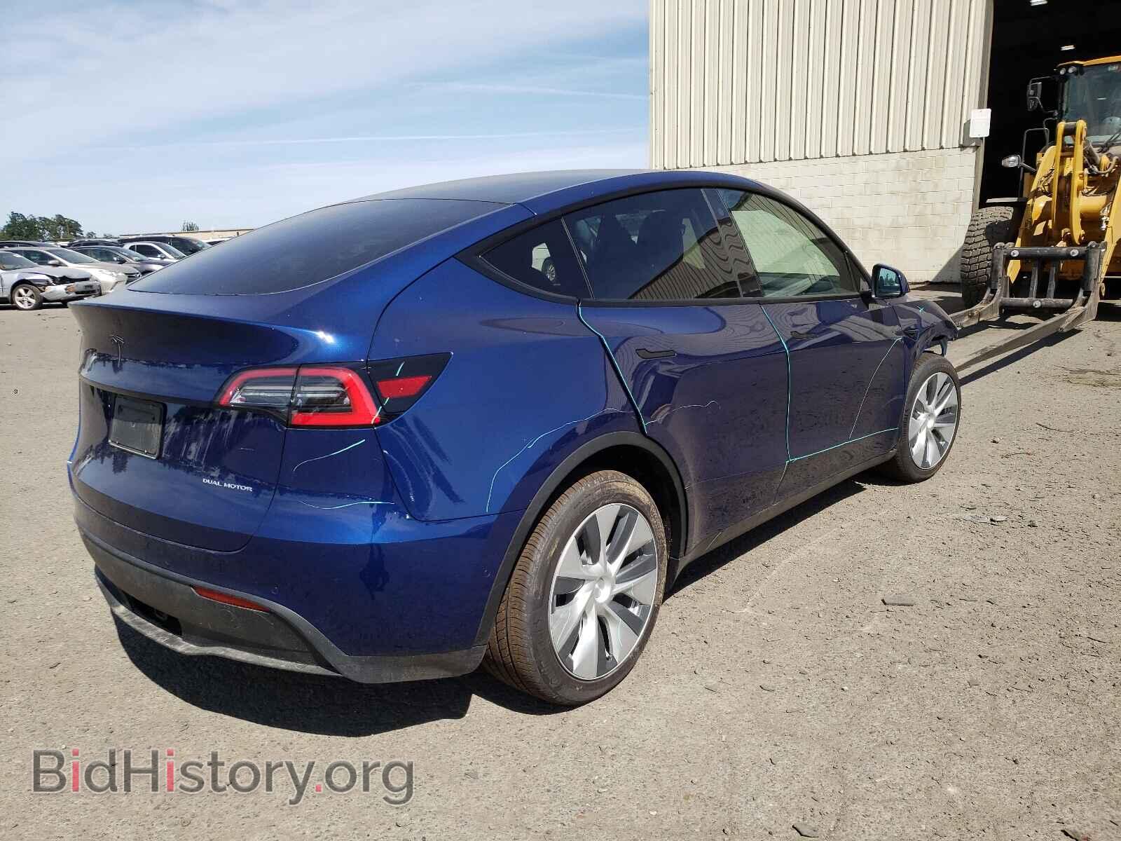 2021 TESLA MODEL Y - VIN: 5YJYGDEE2MF091743 - Photo 4