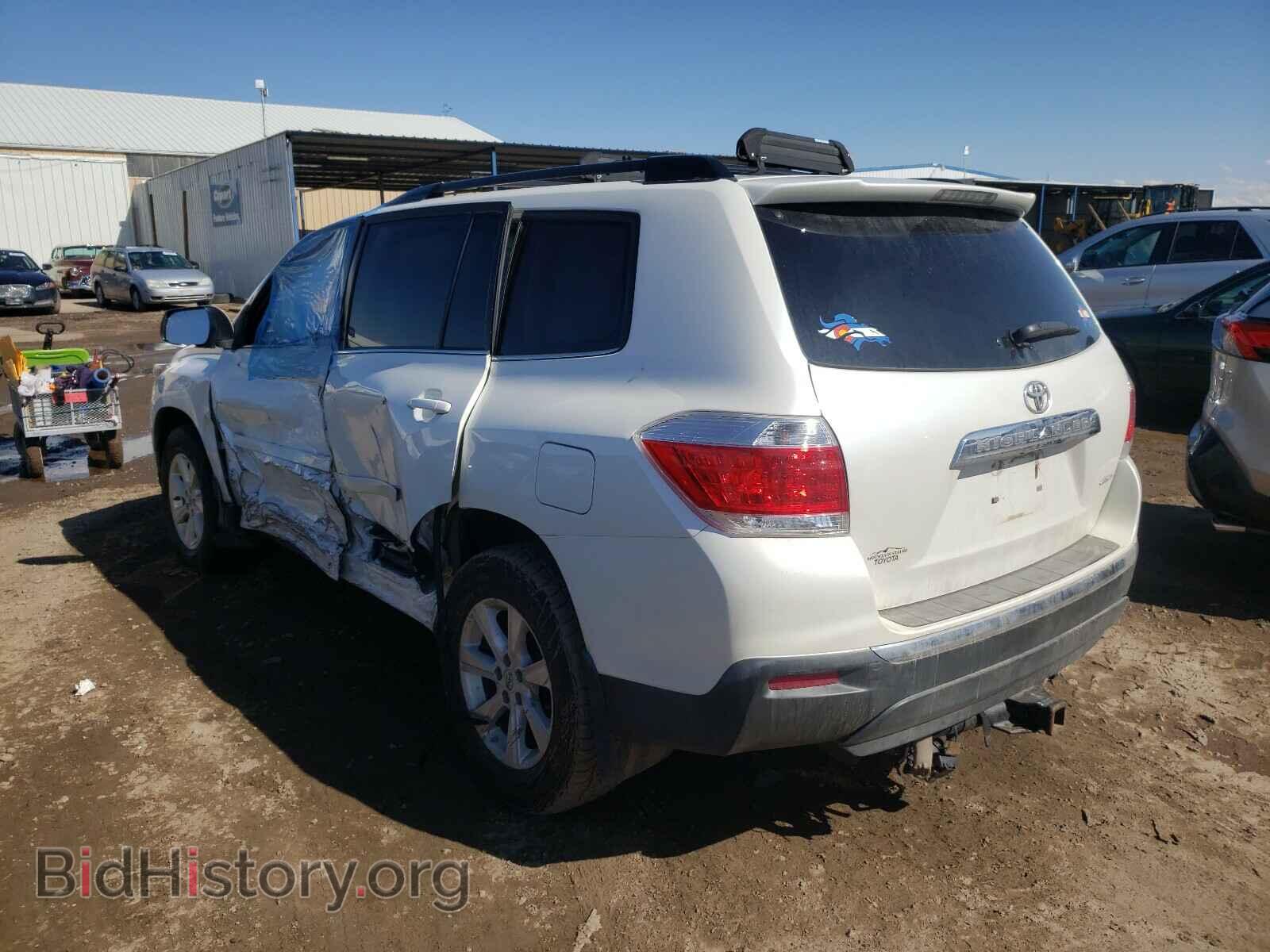 2012 TOYOTA HIGHLANDER - VIN: 5TDBK3EH3CS147952 - Фото 3