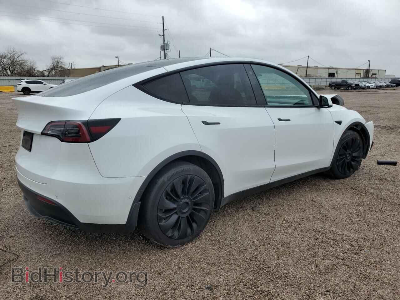 2022 TESLA MODEL Y - VIN: 7SAYGAEE8NF520080 - Фото 3