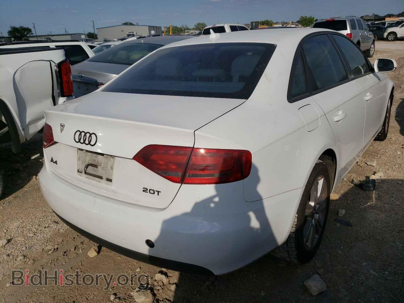 2011 AUDI A4 - VIN: WAUAFAFL5BN012027 - Фото 4