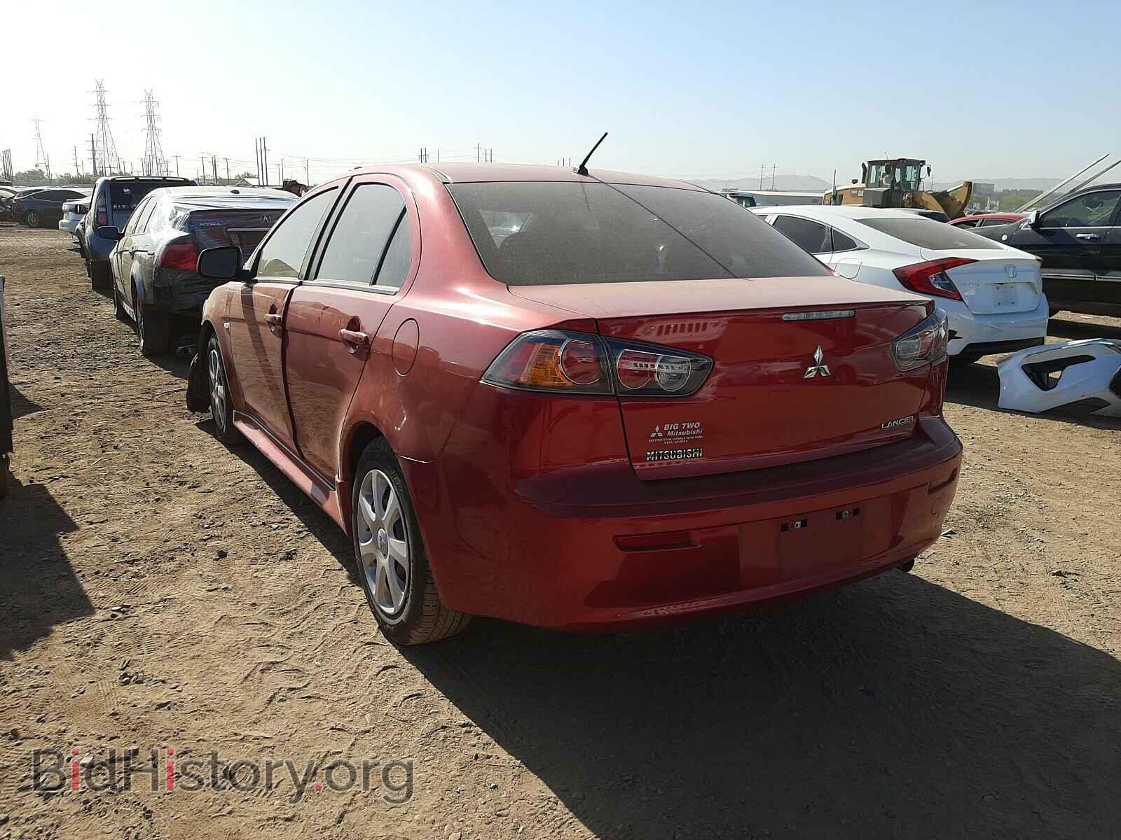 2012 MITSUBISHI LANCER - VIN: JA32U2FU0CU008453 - Фото 3