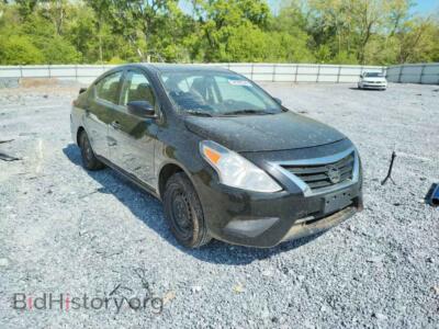 2018 Nissan VERSA Versa S, black — VIN 3N1CN7AP1JL883486, Copart