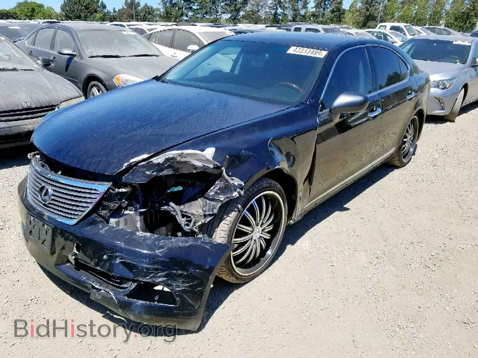 2008 LEXUS LS460 - VIN: JTHBL46F085058688 - Фото 2