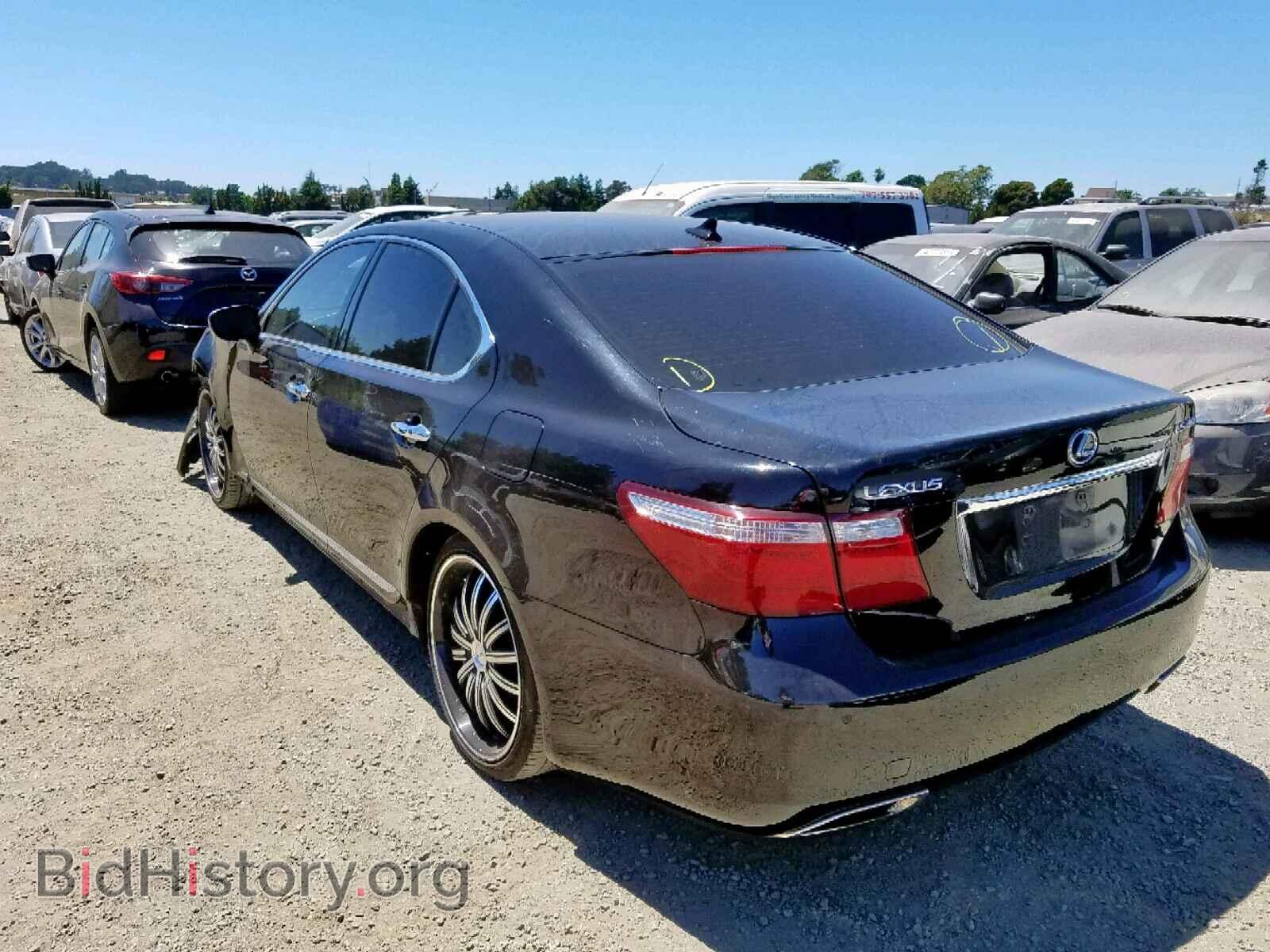 2008 LEXUS LS460 - VIN: JTHBL46F085058688 - Фото 3
