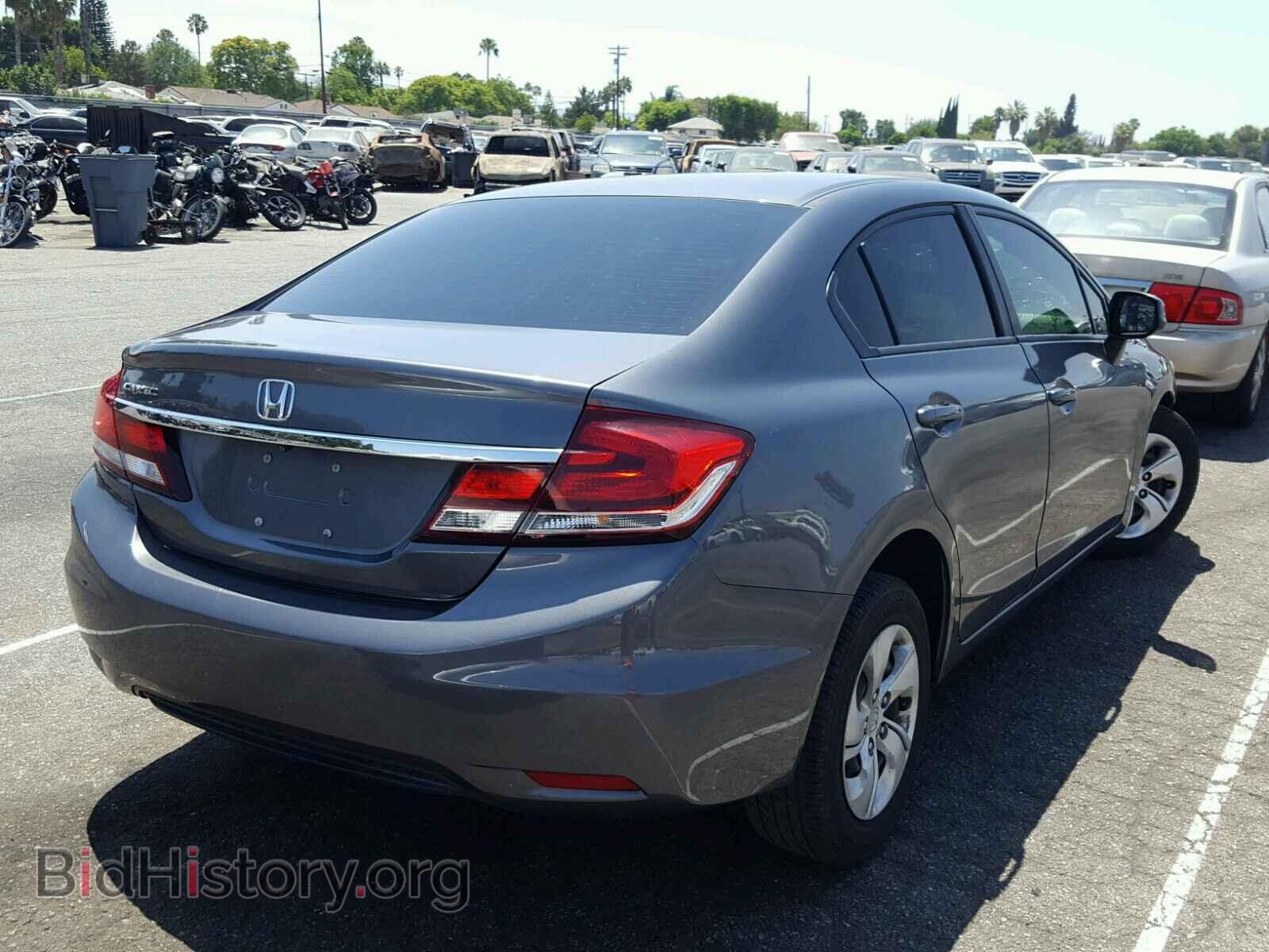 2013 HONDA CIVIC - VIN: 19XFB2F59DE207258 - Фото 4