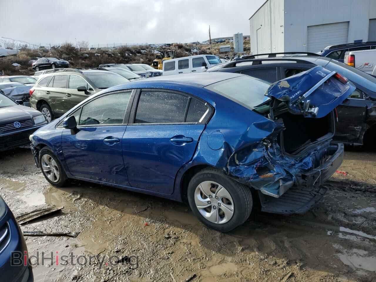 2013 HONDA CIVIC - VIN: 19XFB2F55DE077253 - Фото 2