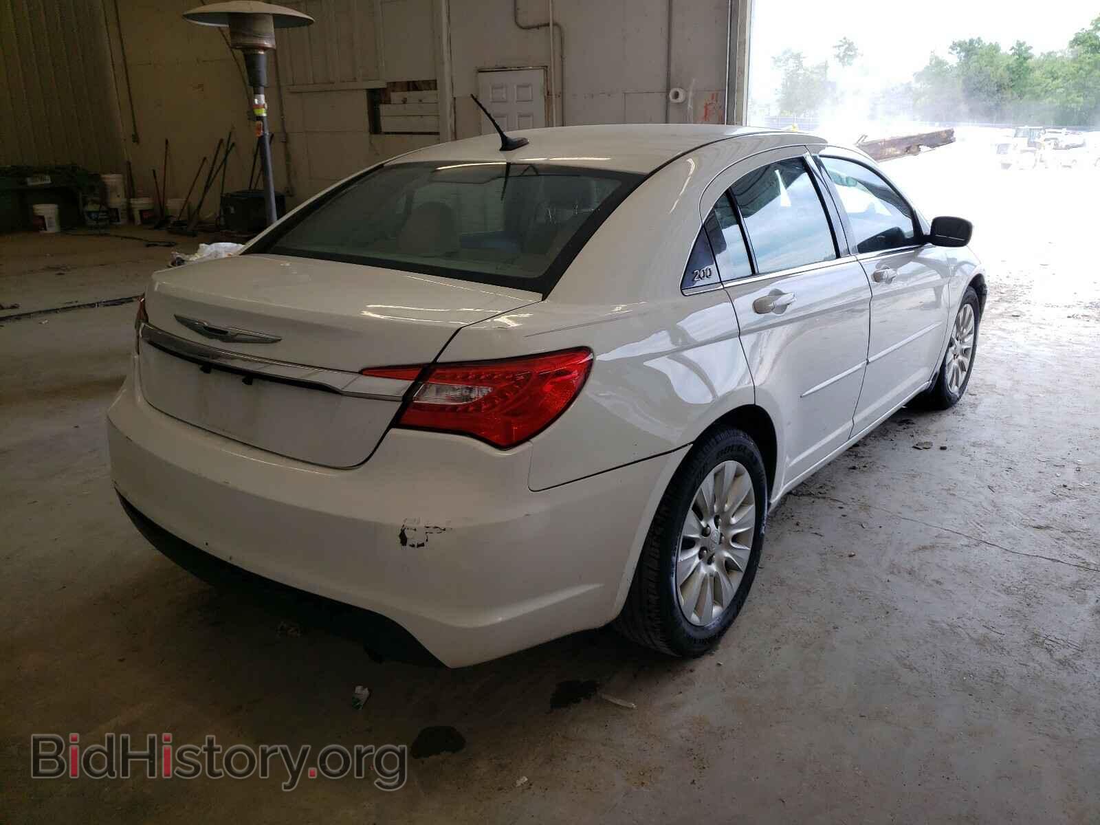2013 CHRYSLER 200 - VIN: 1C3CCBAB1DN568691 - Фото 4