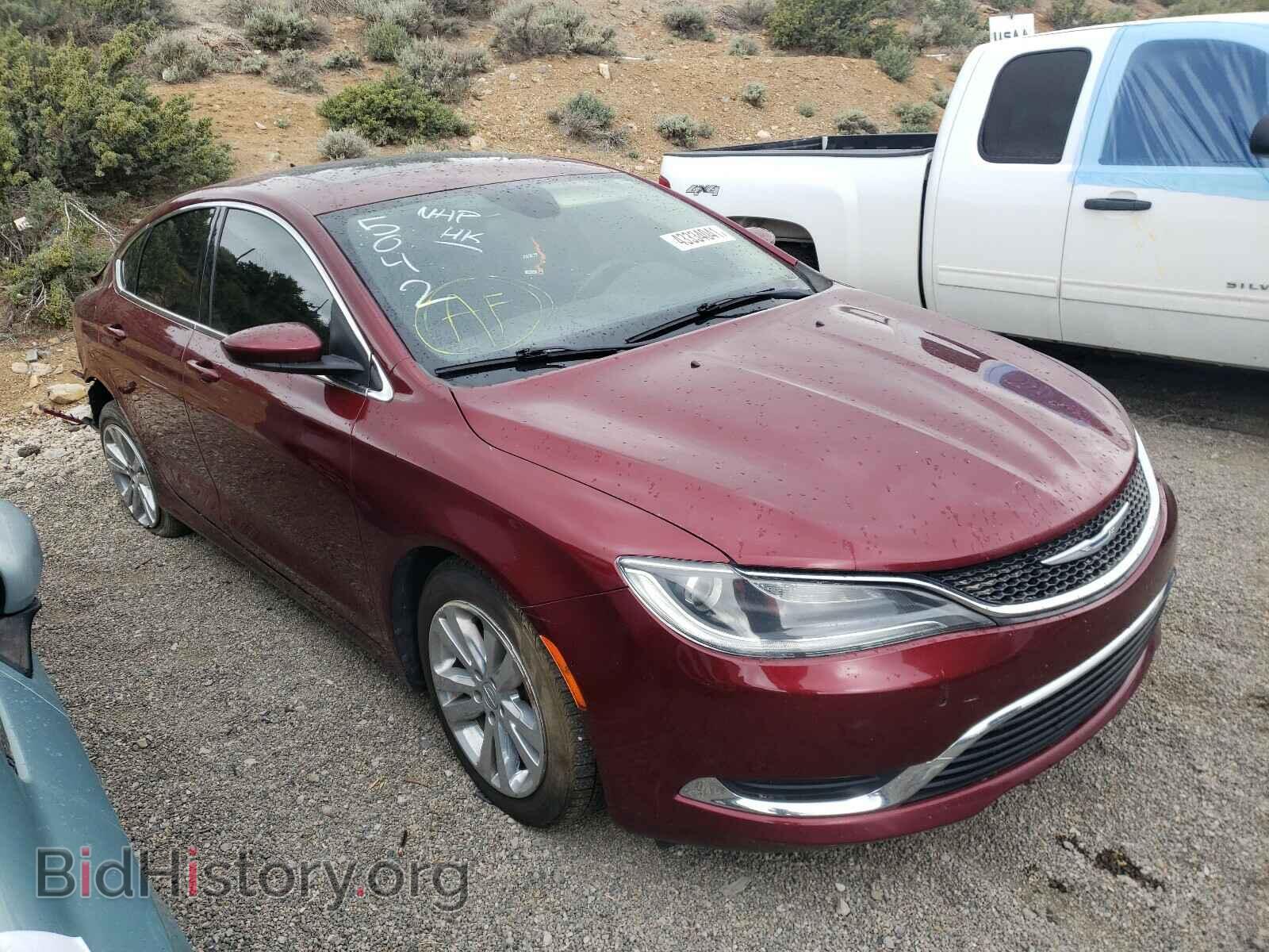 Фотография 1C3CCCAB4FN655042 - CHRYSLER 200 2015