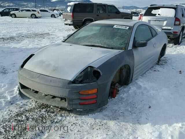 2000 MITSUBISHI ECLIPSE - VIN: 4A3AC44G0YE140197 - Фото 2