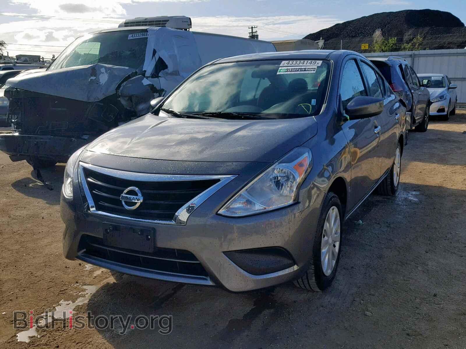 2019 NISSAN VERSA - VIN: 3N1CN7AP2KL828806 - Фото 2