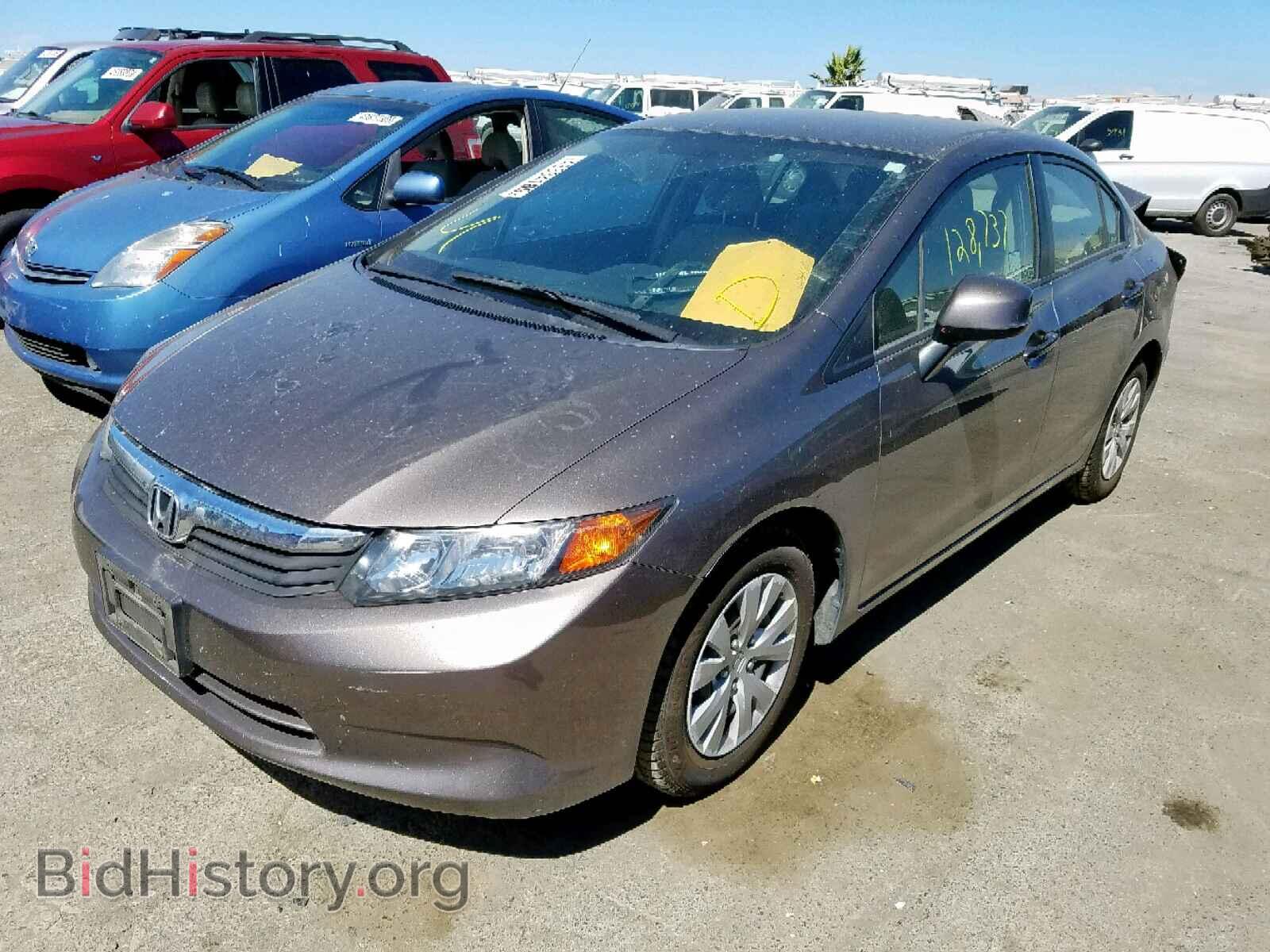 2012 HONDA CIVIC LX - VIN: JHMFB2F5XCS004678 - Фото 2