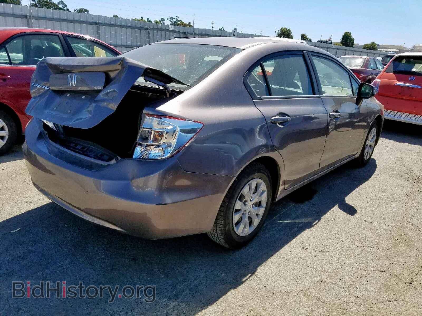 2012 HONDA CIVIC LX - VIN: JHMFB2F5XCS004678 - Фото 4
