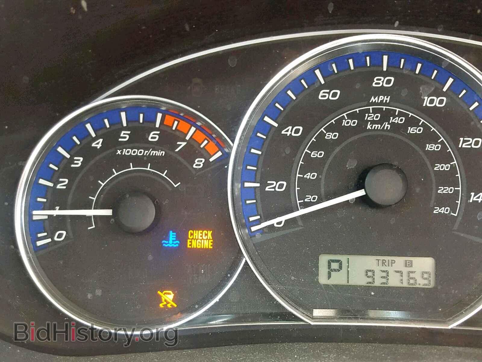 2010 SUBARU FORESTER - VIN: JF2SH6AC3AH709636 - Фото 8