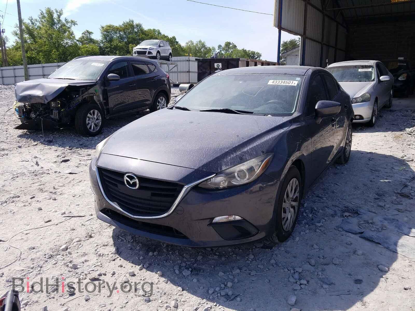 2014 MAZDA 3 - VIN: JM1BM1U75E1164159 - Фото 2