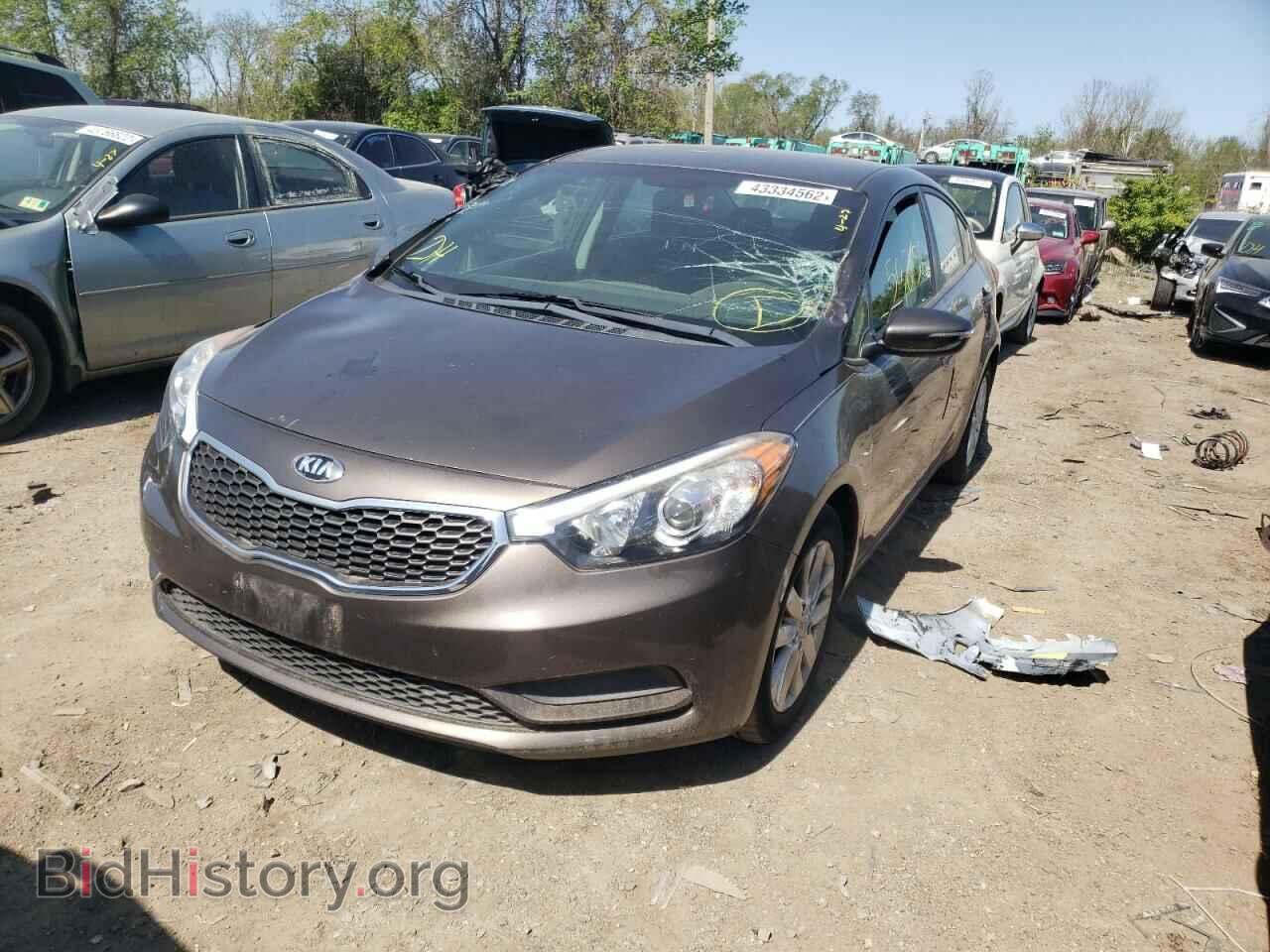 2014 KIA FORTE - VIN: KNAFX4A61E5221355 - Фото 2