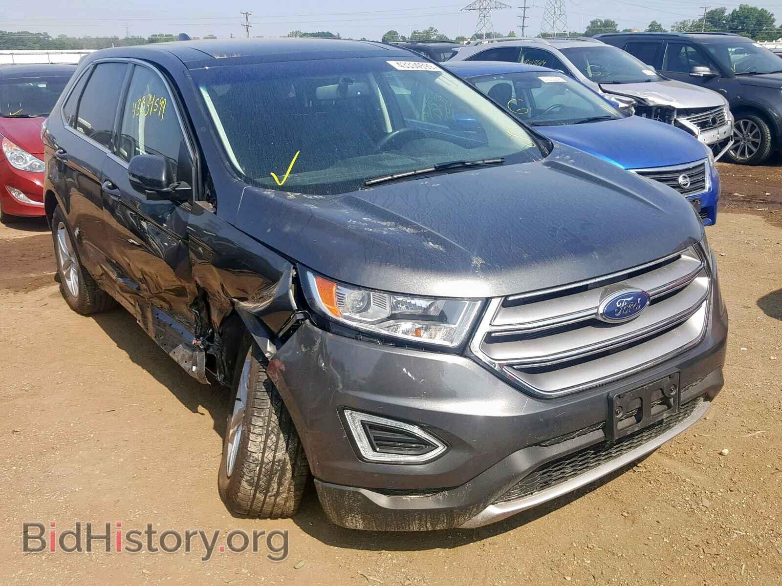 Photo 2FMPK4J80HBC21026 - FORD EDGE SEL 2017