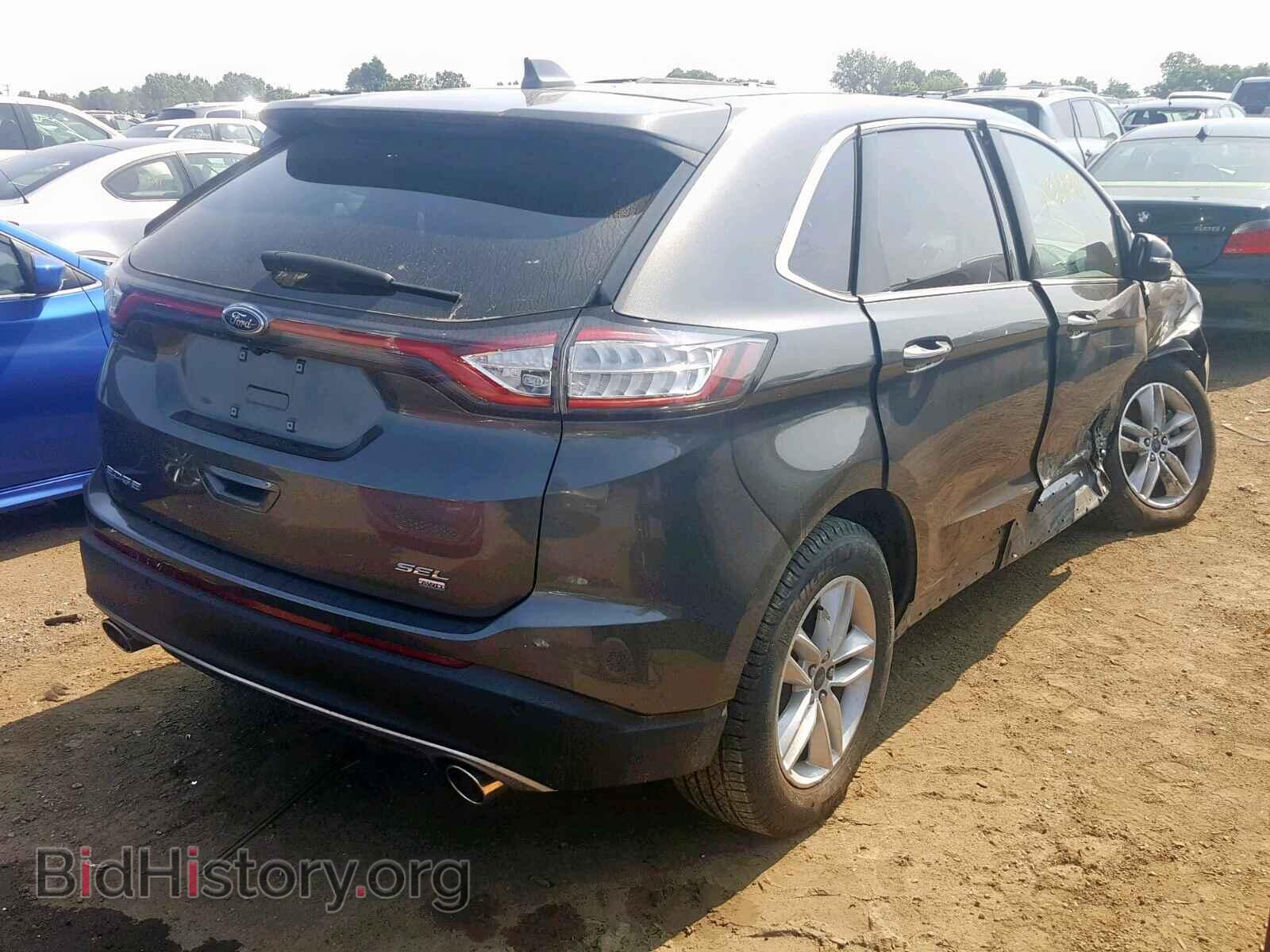 2017 FORD EDGE SEL - VIN: 2FMPK4J80HBC21026 - Photo 4