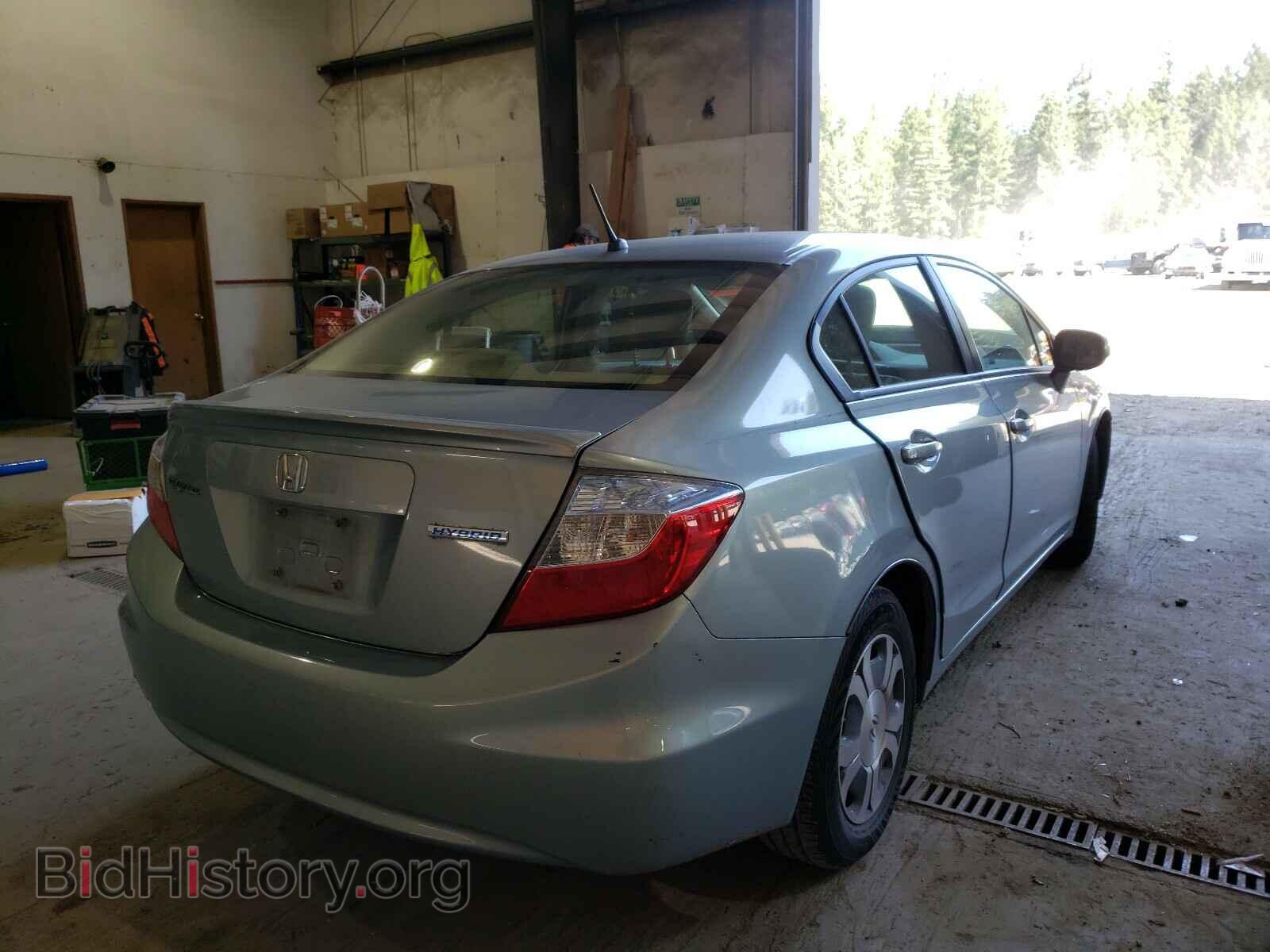 2012 HONDA CIVIC - VIN: JHMFB4F33CS010915 - Фото 4