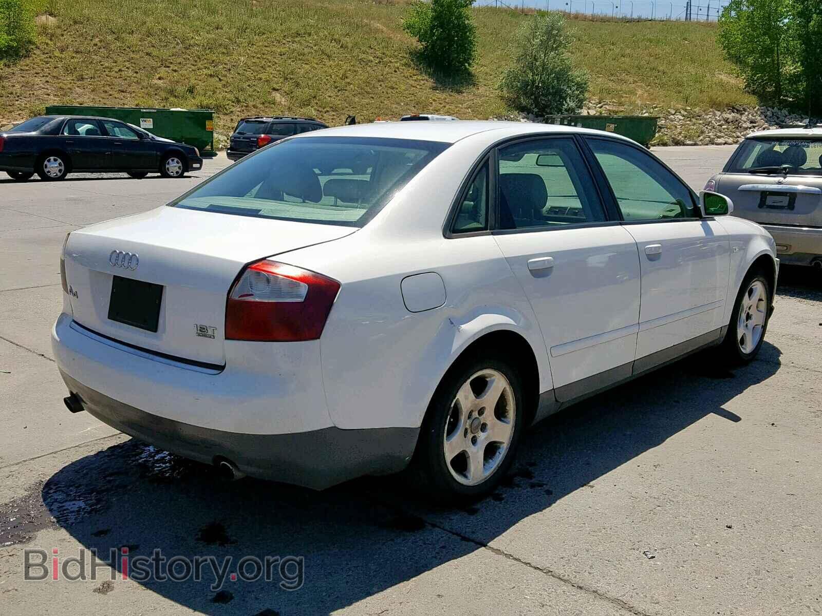 2002 AUDI A4 - VIN: WAULC68E62A208126 - Фото 4
