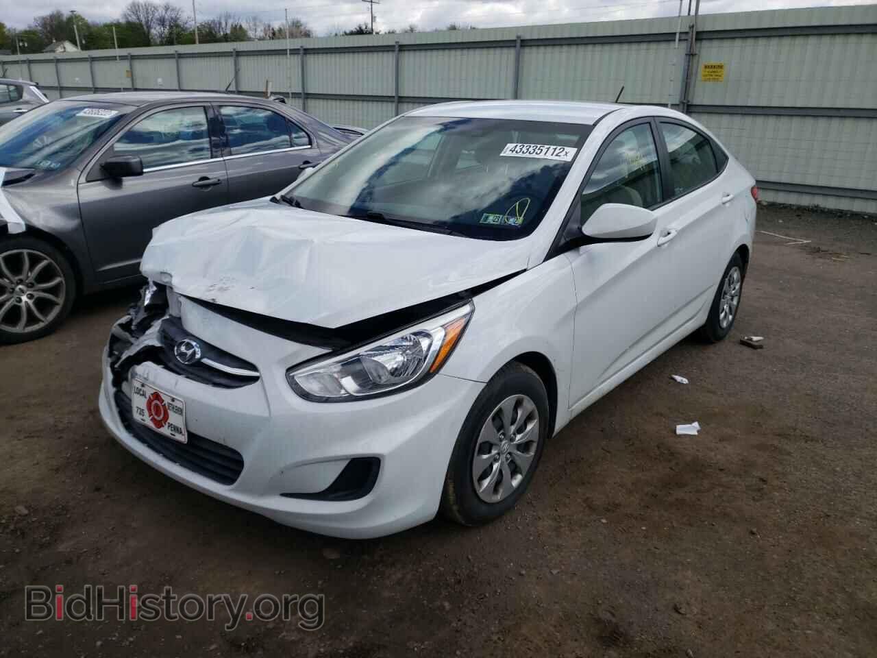 2017 HYUNDAI ACCENT - VIN: KMHCT4AE0HU366644 - Фото 2