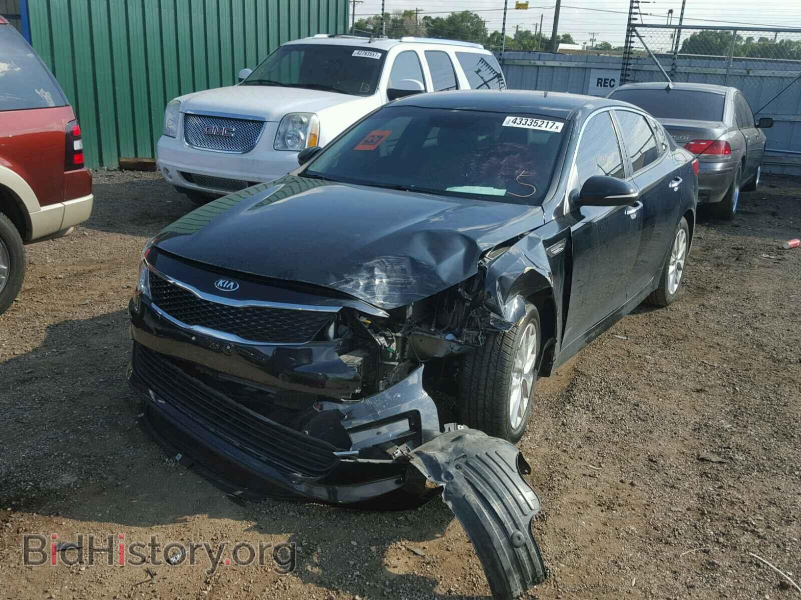 2016 KIA OPTIMA - VIN: 5XXGT4L37GG044461 - Фото 2
