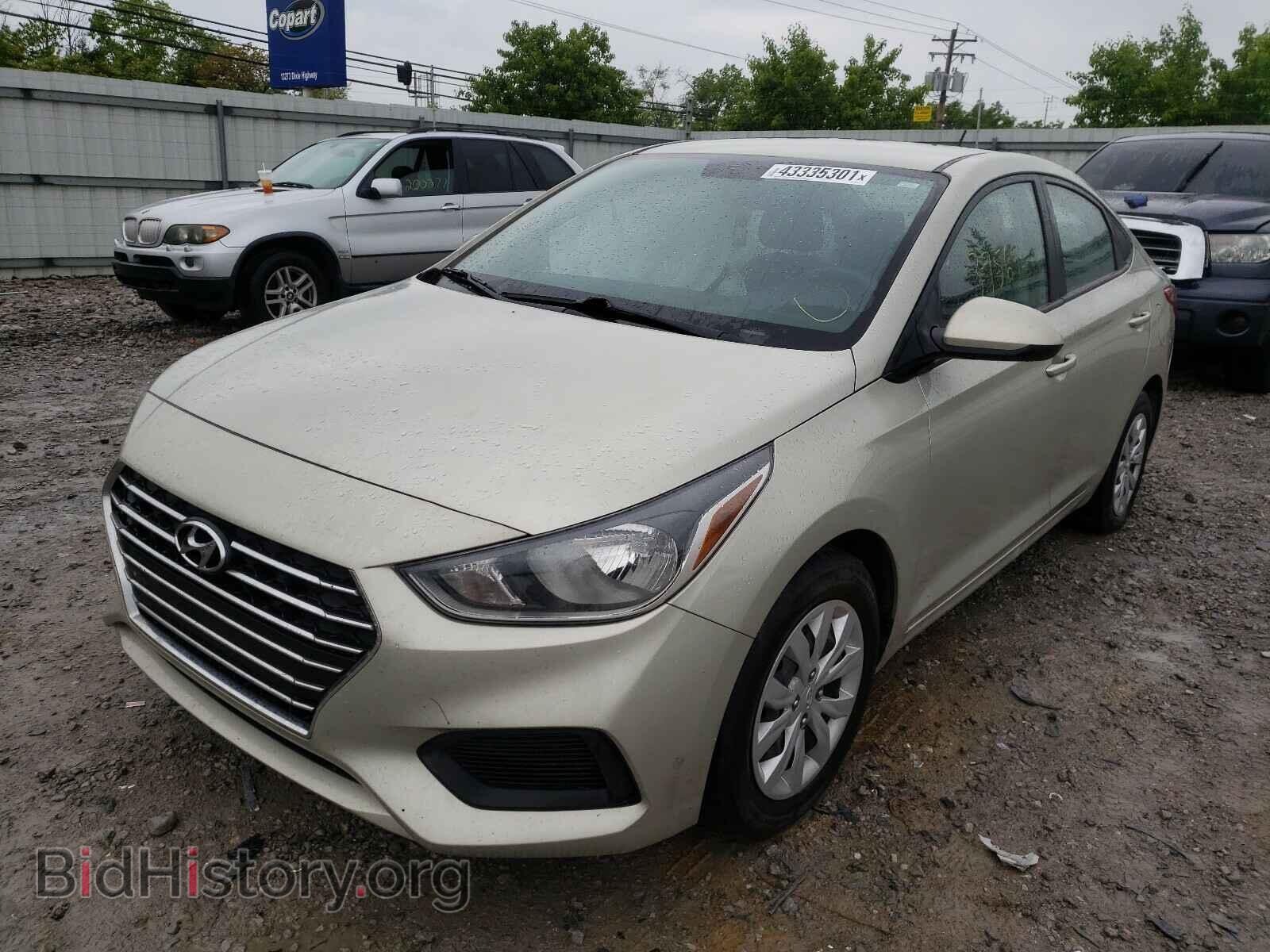 2019 HYUNDAI ACCENT - VIN: 3KPC24A35KE078128 - Фото 2