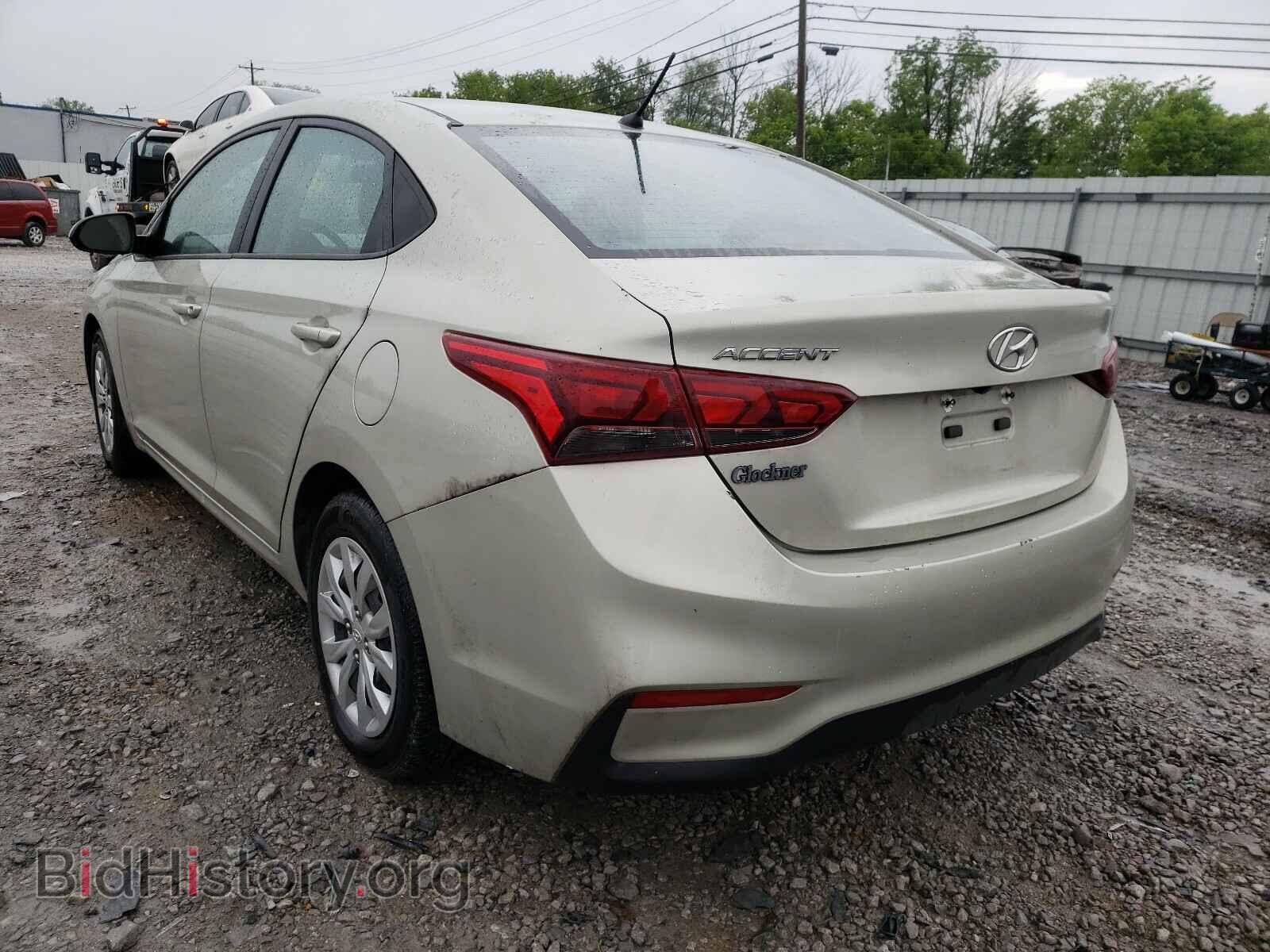 2019 HYUNDAI ACCENT - VIN: 3KPC24A35KE078128 - Фото 3