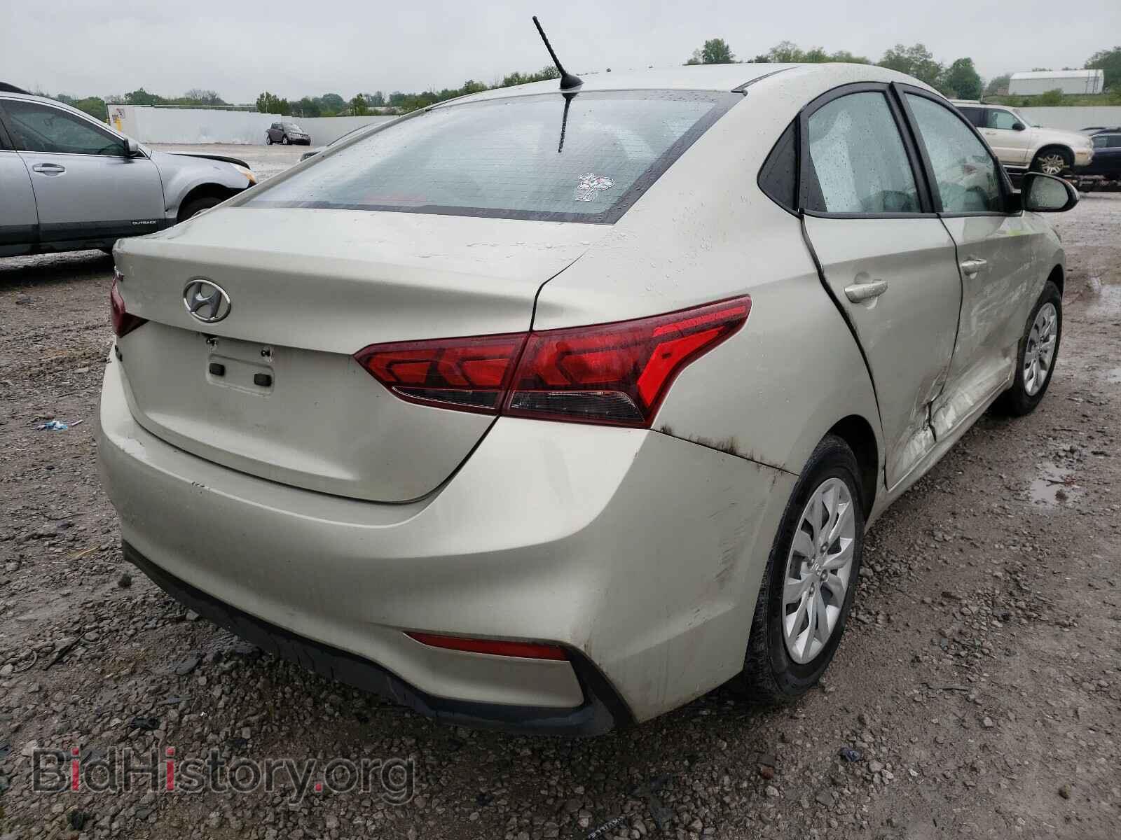 2019 HYUNDAI ACCENT - VIN: 3KPC24A35KE078128 - Фото 4