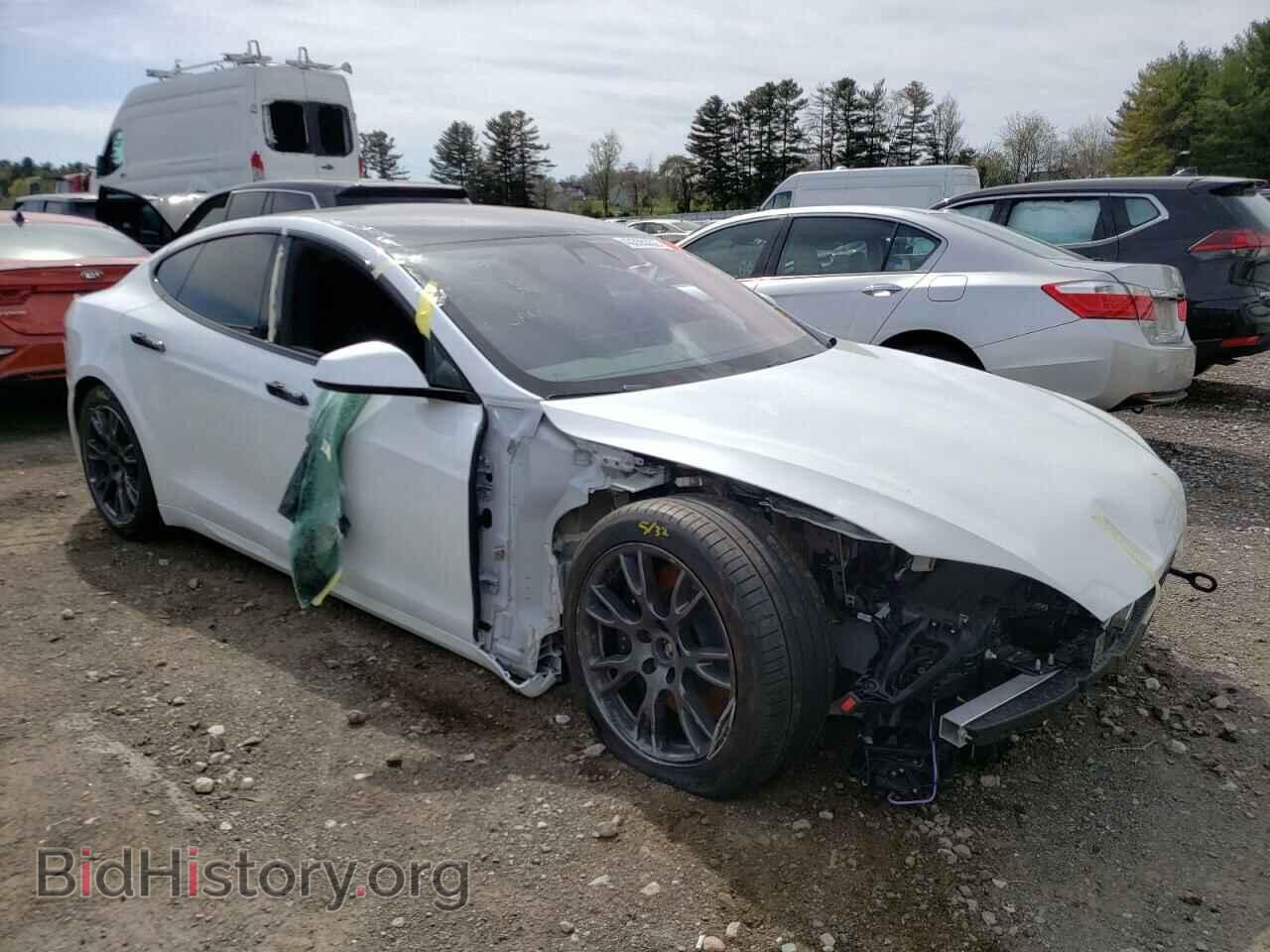 Photo 5YJSA1E51MF456015 - TESLA MODEL S 2021