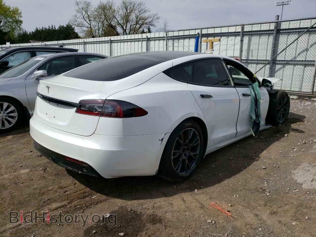 2021 TESLA MODEL S - VIN: 5YJSA1E51MF456015 - Photo 4