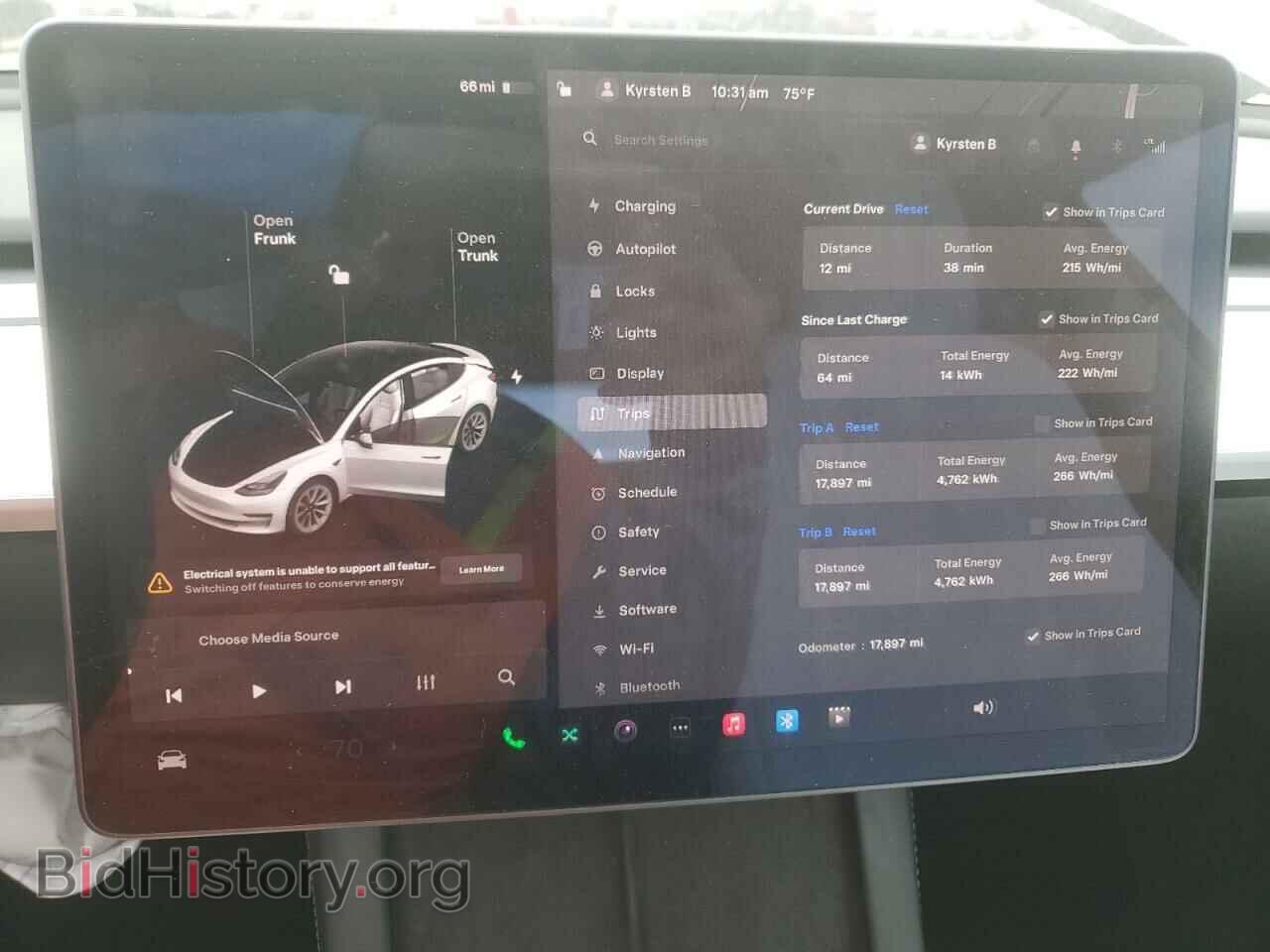 2021 TESLA MODEL 3 - VIN: 5YJ3E1EA2MF030744 - Photo 9